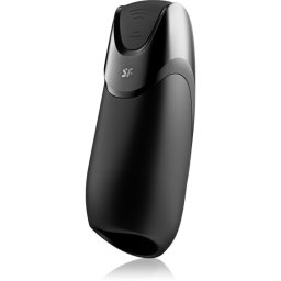 Satisfyer MEN+ masturbator vibrator Black 14.5 cm