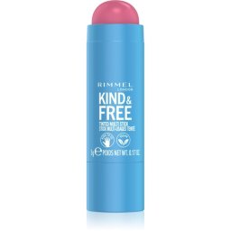 Rimmel Kind & Free machiaj multifuncțional pentru ochi, buze și față culoare 003 Pink Heat 5 g