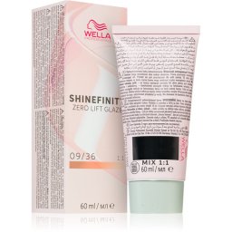 Wella Professionals Shinefinity Zero Lift Glaze vopsea de păr demipermanentă culoare 09/36 - Vanilla Glaze 60 ml