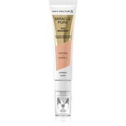 Max Factor Miracle Pure corector cremos împotriva ridurilor și a cearcănelor întunecate culoare 03 Peach 10 ml