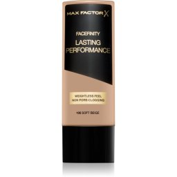 Max Factor Facefinity Lasting Performance fard lichid de lunga durata culoare 105 Soft Beige 35 ml