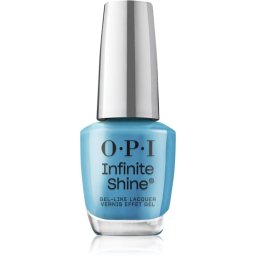 OPI Infinite Shine Silk lac de unghii cu efect de gel Never Leavin' Blue 15 ml