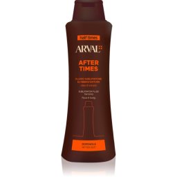 Arval Half Times Sublimator Fluid Tanning fluid dupa expunerea la soare pentru față și corp 400 ml
