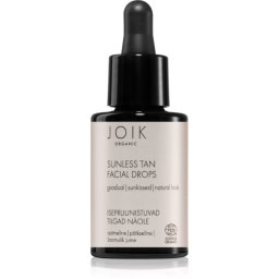 JOIK Organic Sunless Tan picaturi pentru bronzare faciale 30 ml