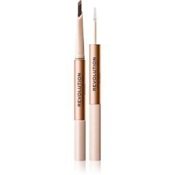 Revolution Fluffy Brow Filter Duo creion dermatograf cu două capete pentru sprâncene pentru fixare și formă culoare Blonde 0.12 g