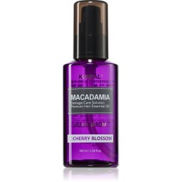 KUNDAL Macadamia Ultra Serum Cherry Blossom ser ulei regenerator pentru par deteriorat 100 ml