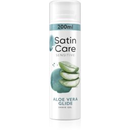 Gillette Satin Care gel pentru bărbierit pentru femei Aloe Vera 200 ml