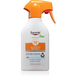 Eucerin Sensitive Protect spray pentru protectie solara pentru copii SPF 50+ 250 ml