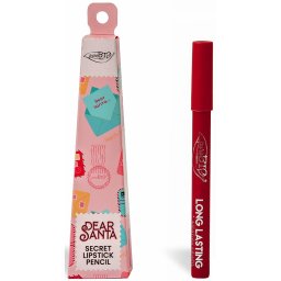 puroBIO Cosmetics Dear Santa SECRET Creion de buze de lunga durata în ambalaj cadou culoare 013 3 g