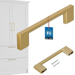 Bucătărie mobilier mâner clasic modern lung aur mat 96 mm