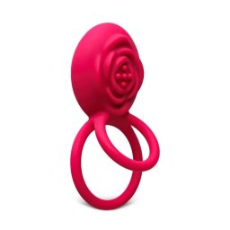 Inel penis Vibrating Rose Magenta