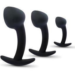 Set dildo Anal Curve Black