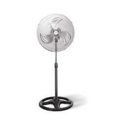 Aigostar - Ventilator de podea 50 W/230 V, diametru 50 cm, crom/negru