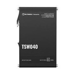 Switch TSW04000B000, 240 W, 8x RJ45, Negru