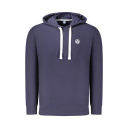 Hanorac barbati, cu mini logo, Regular fit, Bleumarin (Marime: M)
