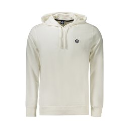 Hanorac barbati, cu mini logo, Regular fit, Alb (Marime: 3XL)