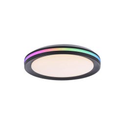 Plafonieră LED RGBW dimabilă JUST LIGHT. 7509018 GANGES LED/24W/230V + telecomandă