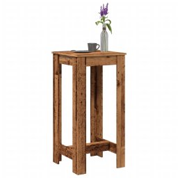 Masa bar, lemn vechi, 51x50x103,5 cm, lemn prelucrat GartenMobel Dekor