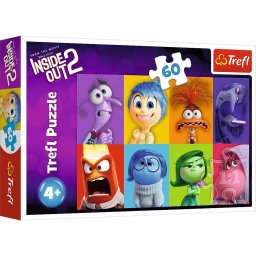 PUZZLE TREFL 60 DISNEY INSIDE OUT 2 EMOTIILE COPIILOR