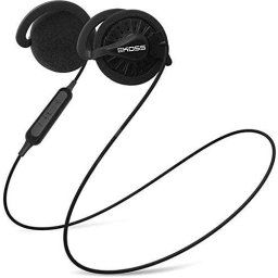 Casti KSC35WL Headphones, Ear Clip, Wireless, Microphone, Black