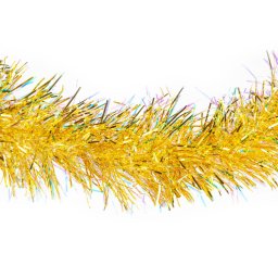 Ghirlandă aurie - 200 x 10 cm