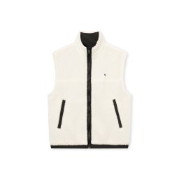 Johnny Urban Vestă 'Bryson' negru / alb lână