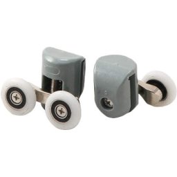 Role superioare duble pentru sticlă de 5 mm – Set 2 buc. – FI 23 mm – Cod XKCF2RU04