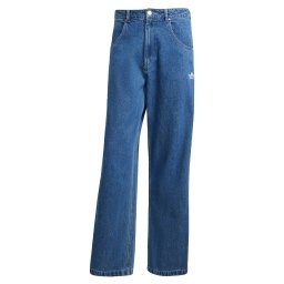 ADIDAS ORIGINALS Jeans 'Adicolor Firebird' albastru denim / alb murdar