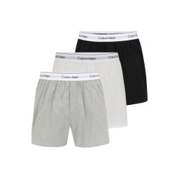 Calvin Klein Underwear Boxeri gri / negru / alb