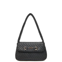 GUESS Geantă mică Francy Flap Shoulder Bag HWWG9530190 bla black