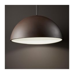 Lustră pe cablu Ideal Lux FOLK 1xE27/60W/230V d. 50 cm maro