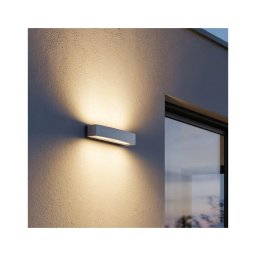 Aplică de exterior Ideal Lux ANDROMEDA 2xE27/60W/230V IP55 gri