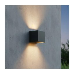 Aplică LED de exterior Ideal Lux ATOM LED/12W/230V IP54 antracit