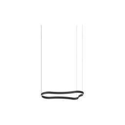 Lustră LED pe cablu Ideal Lux WAVES LED/37W/230V CRI 90 negru