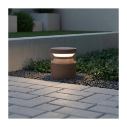 Lampă LED de exterior Ideal Lux BOEING LED/14W/230V 15 cm IP65 maro