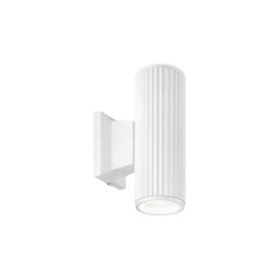 Aplică de exterior Ideal Lux BASE 2xGU10/28W/230V IP44 alb