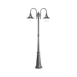 Lampă de exterior Ideal Lux CIMA 2xE27/52W/230V 216 cm IP43 antracit