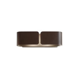 Aplică Ideal Lux CLIP 2xE27/6W/230V maro