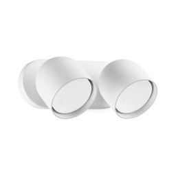 Spot LED de perete Ideal Lux DODO 2xGX53/9W/230V alb