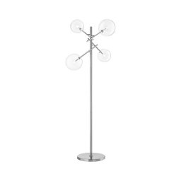 Lampadar LED Ideal Lux EQUINOXE 4xG4/2W/230V crom/transparent
