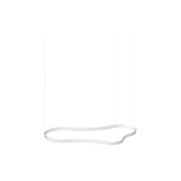 Lustră LED pe cablu Ideal Lux WAVES LED/54W/230V CRI 90 alb