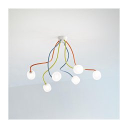 Lustră LED flexibilă aplicată Ideal Lux OCTOPUS 6xG9/3W/230V colorat