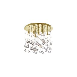 Plafonieră LED de cristal Ideal Lux MOONLIGHT 8xG9/3W/230V d. 40 cm crom lucios
