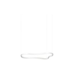 Lustră LED pe cablu Ideal Lux WAVES LED/45W/230V CRI 90 alb