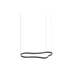 Lustră LED pe cablu Ideal Lux WAVES LED/45W/230V CRI 90 negru