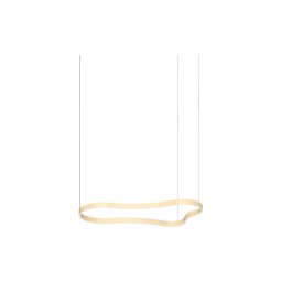 Lustră LED pe cablu Ideal Lux WAVES LED/45W/230V CRI 90 alamă