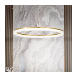 Lustră LED pe cablu Ideal Lux CROWN LED/42W/230V 3000K d. 80 cm CRI 90 alamă