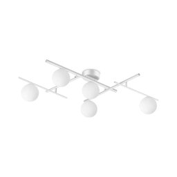 Lustră LED aplicată Ideal Lux ATLAS 5xG9/3W/230V alb