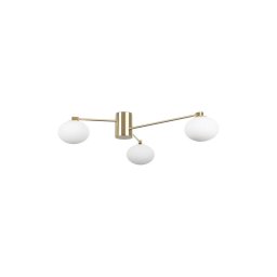 Lustră LED aplicată Ideal Lux HERMES 3xG9/3W/230V d. 90 cm auriu