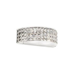 Aplică LED de cristal Ideal Lux ROMA 2xG9/3W/230V crom lucios